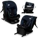Siege auto rotatif i size i - grow - 0  36 kg volutif, ds la naissance jusqu' 12 ans noir