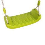 Siège balançoire plastique pour portique balaguère vert Siège balançoire plastique pour portique balaguère vert