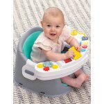 Si�ge et rehausseur de d�couverte musique et lumi�res 3 en 1 infantino gris