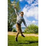 Sk badminton set junior avec housse 2 raquettes multicolore