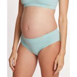 Slip taille basse de maternit� zo� vert d'eau