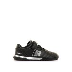 Sneakers de foot gar�on synth�tique lacets - fermeture adh�sive black