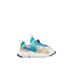 Sneakers en simili cuir et tissu technique yamano 3 junior. blanc - beige -