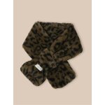Snood en fausse fourrure lopard fille peau de bete