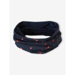 Snood fille imprim� marine