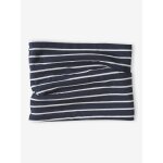 Snood garon imprim doubl sherpa marine