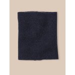 Snood iris en laine et mohair marine