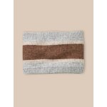 Snood ray� en laine gar�on noisette