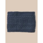 Snood torsad� fille bleu ombre