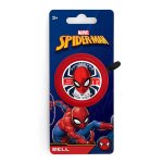 Sonnette de velo enfant spider - man rouge