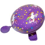 Sonnette vlo licorne violet