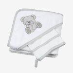 Sortie de bain b�b� blanco