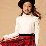 Sous - pull col roul coton jersey harmonie beige