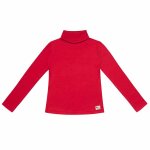 Sous pull col roulé coton jersey harmonie rouge Sous pull col roulé coton jersey harmonie rouge