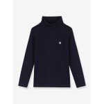 Sous - pull en coton bio bleu