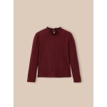 Sous - pull en coton biologique - collection junior bordeaux
