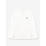 Sous - pull enfant en coton uni blanc