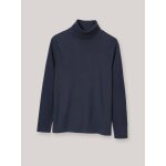 Sous - pull garon - coton biologique bleu fonce uni