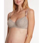 Soutien - gorge de grossesse et d'allaitement bliss taupe