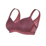 Soutien - gorge de grossesse et d'allaitement serena prune