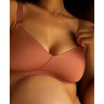 Soutien - gorge de grossesse et d'allaitement serena terracota