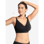 Soutien - gorge rembourr� grossesse et allaitement sans coutures carri - gel noir