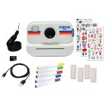 Starcam print, appareil photo  impression instantane avec capteur de 1, 3 mm, carte sd et kit de personnali ...