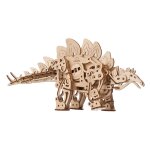 St�gosaure automate dinosaure m�canique en bois � assembler brown