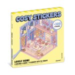Stickers cosy lovely home multicolore