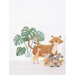 Stickers feuille monstera yatsuni vert