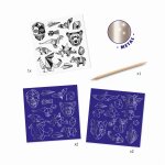 Stickers � gratter iron violet
