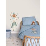 Sticker mural - forest friends multicolore