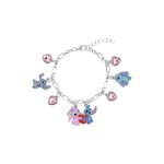 Stitch & angel - love - bracelet - charms stitch multicolor