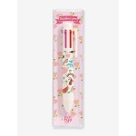 Stylo 6 couleurs tinou - rose