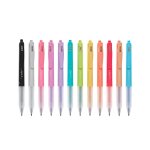 Stylos gel paillets oh my glitter! set de 12 couleurs rtractables multicolor