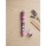 Stylo kuromi 6 couleurs encre noir et rose