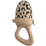 Sucette grignoteuse sauvage avec 4 embouts marron, noir