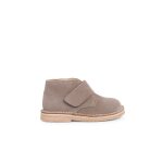 Su�de desert boots bottines chukka � scratch pour enfants gris