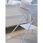 Support pieds cam�l�'o pour baignoire ou plan � langer blanc