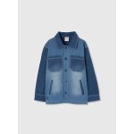 Surchemise enfant en denim bleu