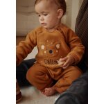 Surpyjama bébé en polaire constellation camel Surpyjama bébé en polaire constellation camel