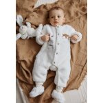 Surpyjama b�b� en sherpa caramel ecru
