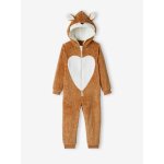 Surpyjama fille renarde marron clair Surpyjama fille renarde marron clair