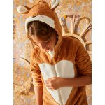 Surpyjama fille renarde marron clair