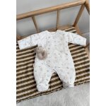 Surpyjama en gaze de coton douceur ecru