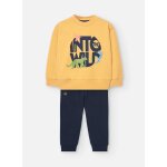 Survêtement avec col rond et pantalon avec cordon de serrage jaune Survêtement avec col rond et pantalon avec cordon de serrage jaune