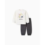 Survtement en coton polyester peign friends blanc