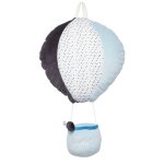 Suspension deco murale en polyester - lazare bleu