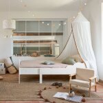 Suspension enfant �toiles - sira multicolore