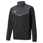 Sweat 1 / 4 de zip gar�on indrise noir